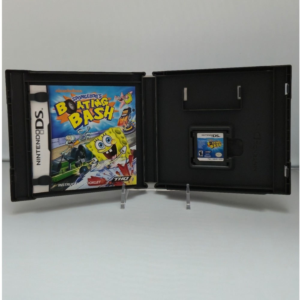Spongebobs Boating Bash - Nintendo DS 2010 - Complete CIB W/ Manual Tested - Picture 4 of 10